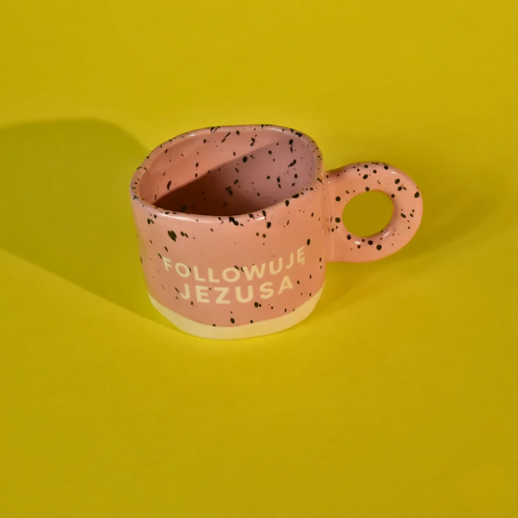 Followuje Jezusa - Różowy (Klasyk)